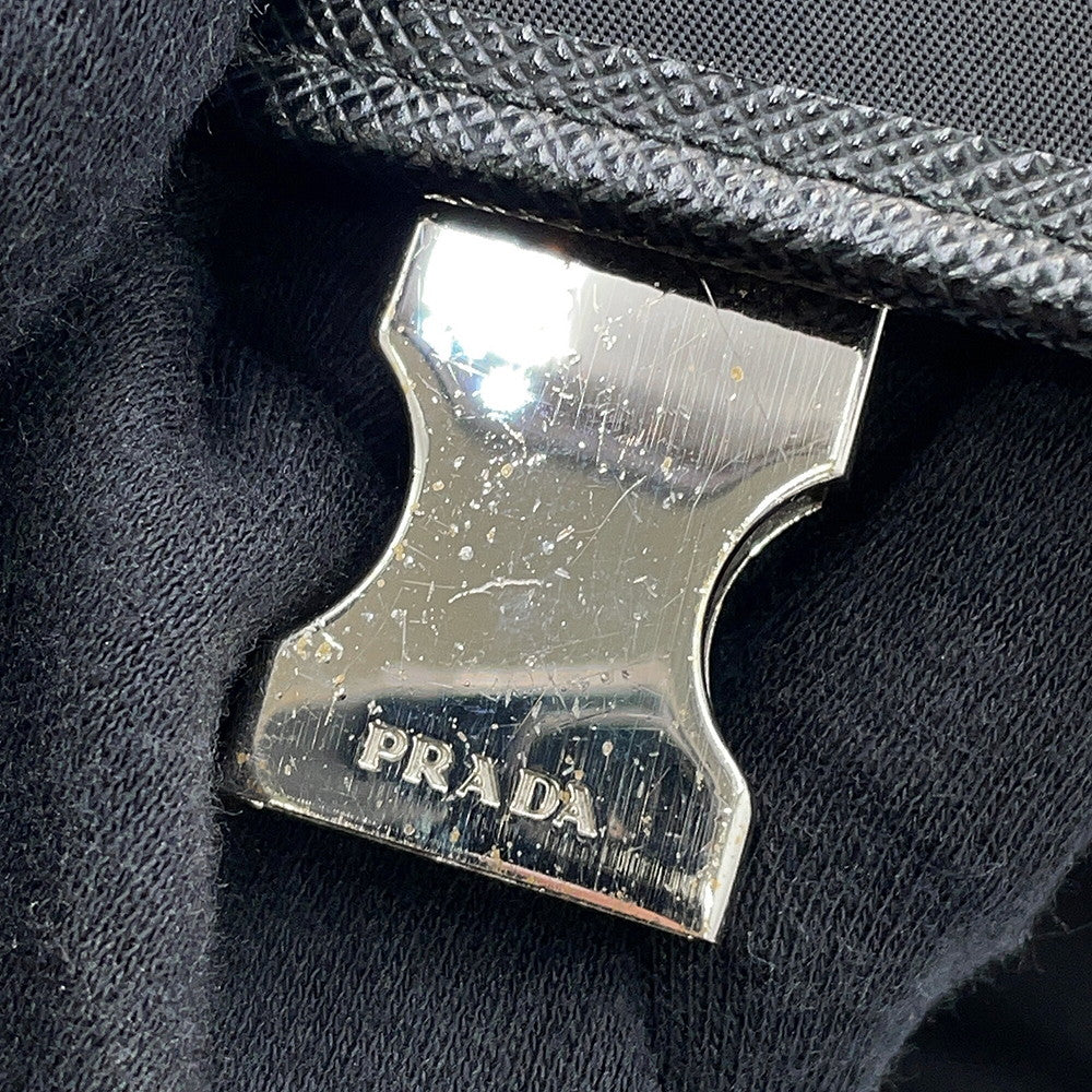 PRADA Re-Nylon x Saffiano Leather Smartphone Case Black2ZH108_2DMH_F0002 Nylon Leather
