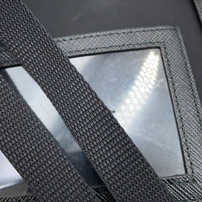 PRADA Re-Nylon x Saffiano Leather Smartphone Case Black2ZH108_2DMH_F0002 Nylon Leather