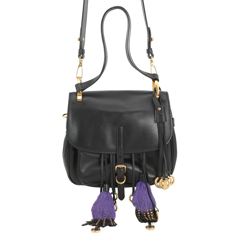 PRADA Corsaire 2WAY Bag Black1BD080_2AIX_F0002 Leather
