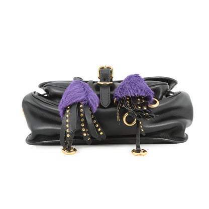 PRADA Corsaire 2WAY Bag Black1BD080_2AIX_F0002 Leather