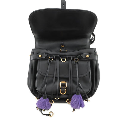 PRADA Corsaire 2WAY Bag Black1BD080_2AIX_F0002 Leather