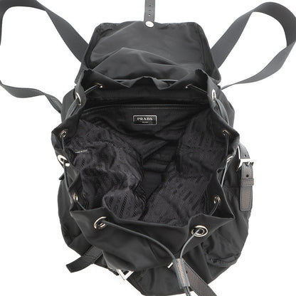 PRADA Robot Backpack Black/Pink/White1BZ811 Nylon Leather