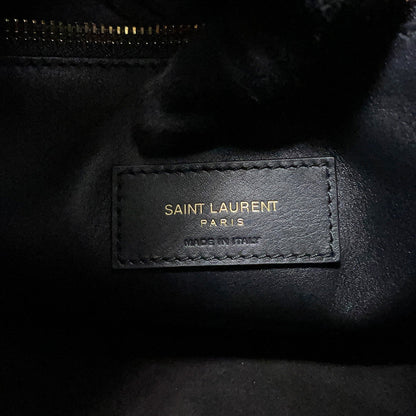 SAINT LAURENT PARIS LE 5 A 7 Soft Shoulder Bag Black753837AAAUQ1000 Calf Leather Size Large