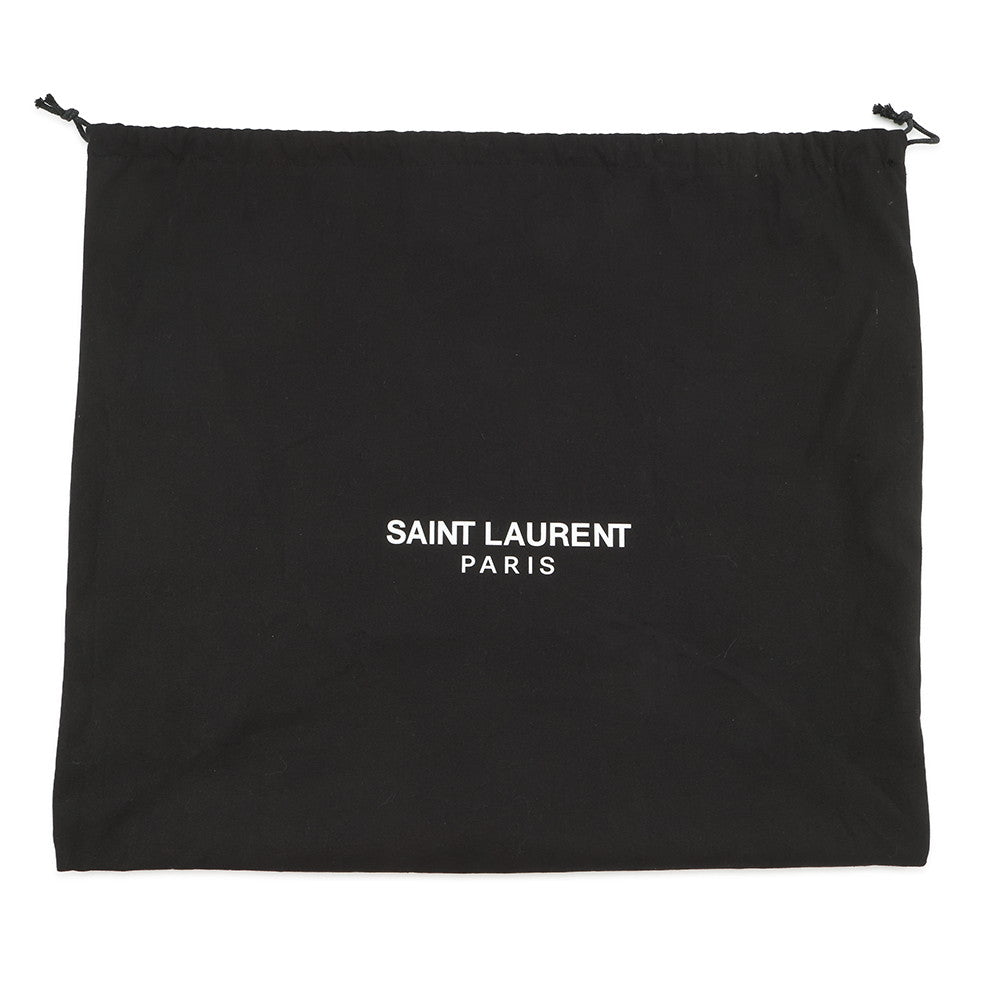 SAINT LAURENT PARIS LE 5 A 7 Soft Shoulder Bag Black753837AAAUQ1000 Calf Leather Size Large