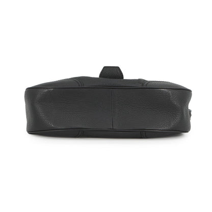 CELINE one belt Black Leather