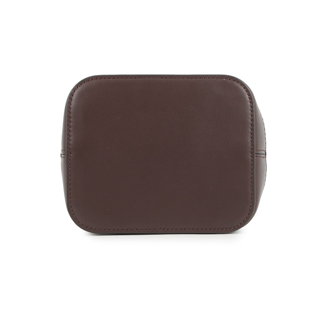 FENDI Zucchino Montresor Brown/Bordeaux8BS010 Leather Size Mini