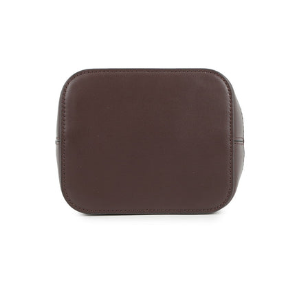 FENDI Zucchino Montresor Brown/Bordeaux8BS010 Leather Size Mini
