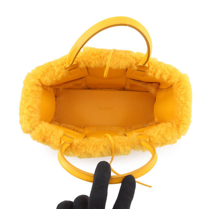 Bottega Veneta alcotote Yellow652867V13F17118 Mouton Leather
