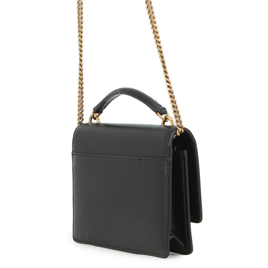 SAINT LAURENT PARIS Sunset Chain wallet Black533026D422W1000 Calf Leather