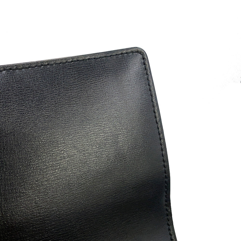 SAINT LAURENT PARIS Sunset Chain wallet Black533026D422W1000 Calf Leather