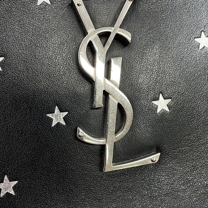 SAINT LAURENT PARIS Rooster Camera Bag Black574494 Leather