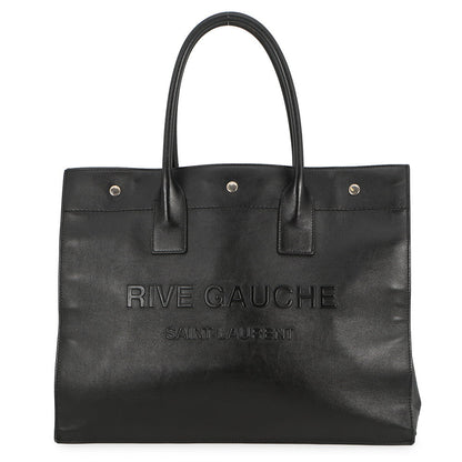 SAINT LAURENT PARIS Rive Gauche Tote Bag Black686266CWTFE1000 Leather Size Small