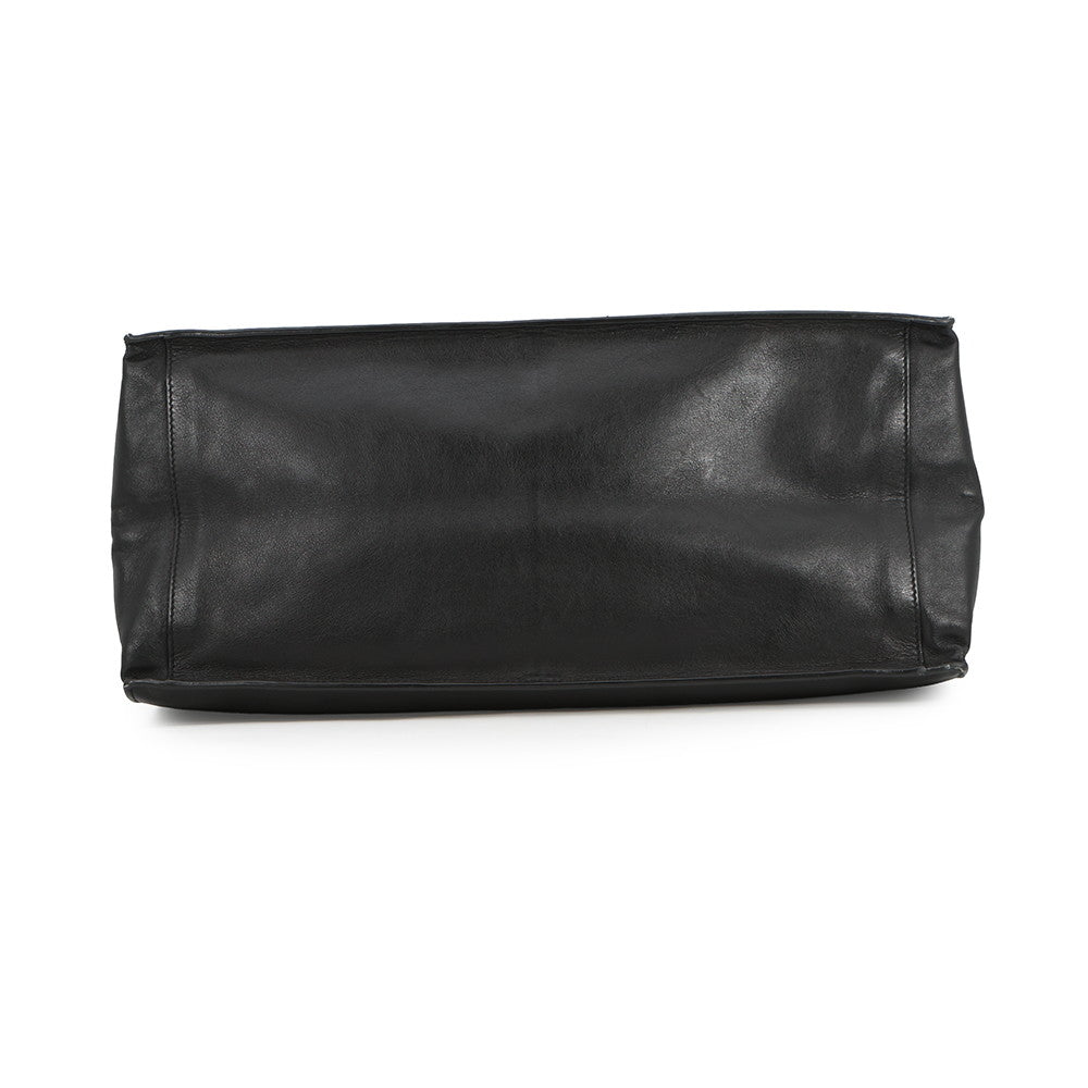 SAINT LAURENT PARIS Rive Gauche Tote Bag Black686266CWTFE1000 Leather Size Small