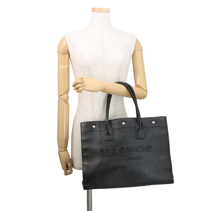 SAINT LAURENT PARIS Rive Gauche Tote Bag Black686266CWTFE1000 Leather Size Small