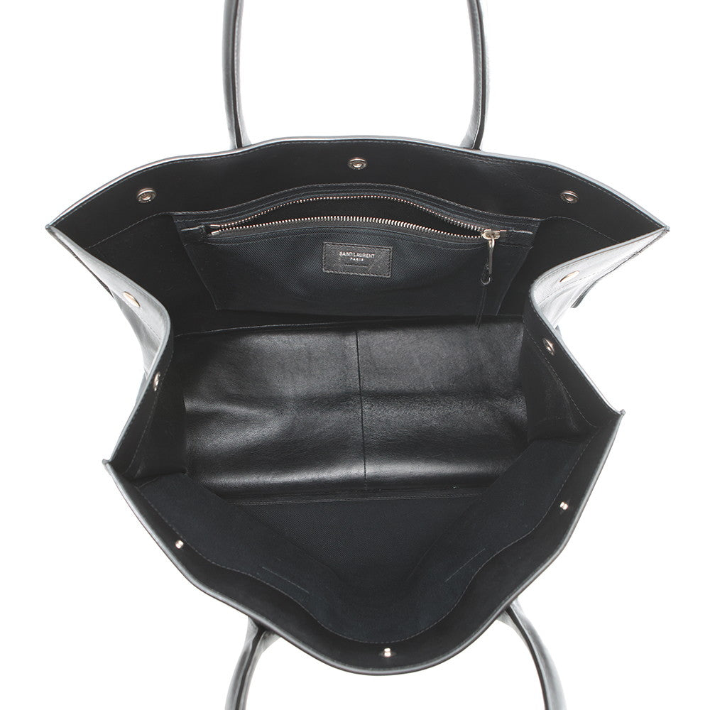SAINT LAURENT PARIS Rive Gauche Tote Bag Black686266CWTFE1000 Leather Size Small