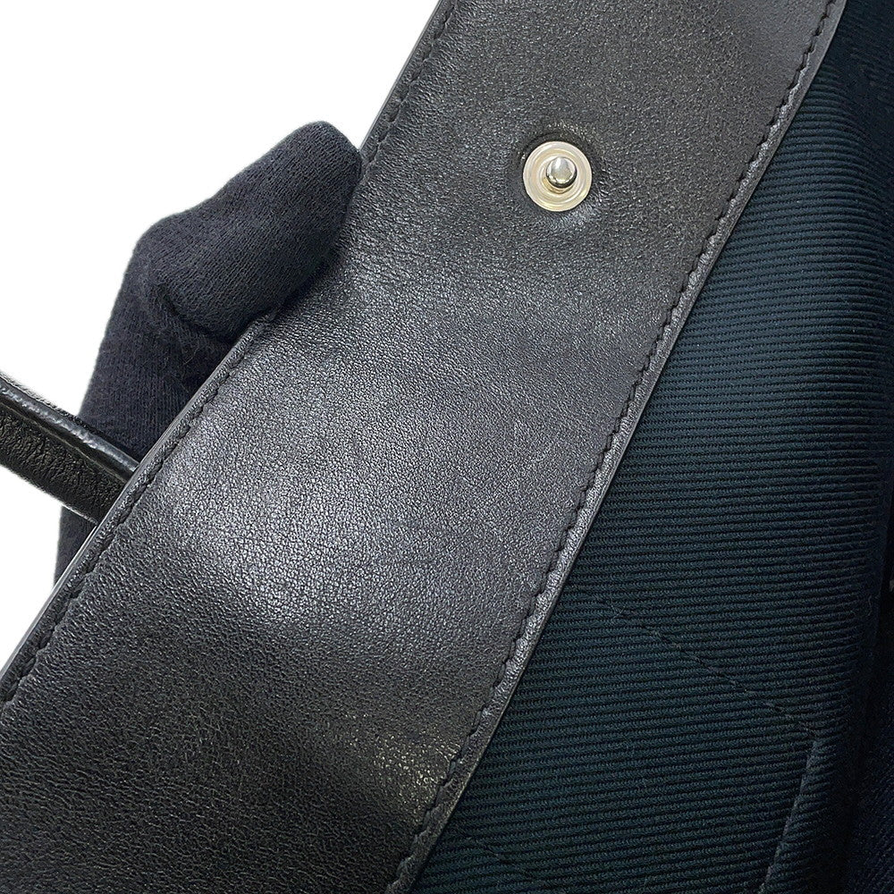 SAINT LAURENT PARIS Rive Gauche Tote Bag Black686266CWTFE1000 Leather Size Small