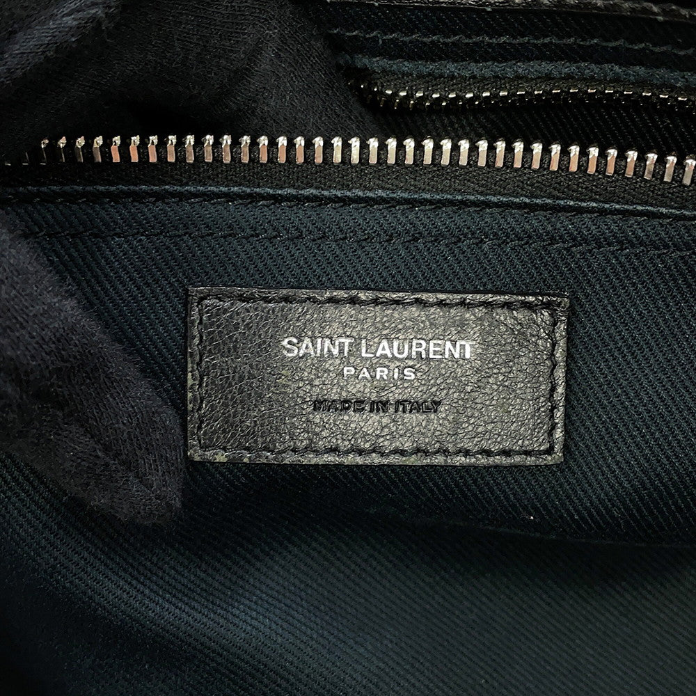 SAINT LAURENT PARIS Rive Gauche Tote Bag Black686266CWTFE1000 Leather Size Small