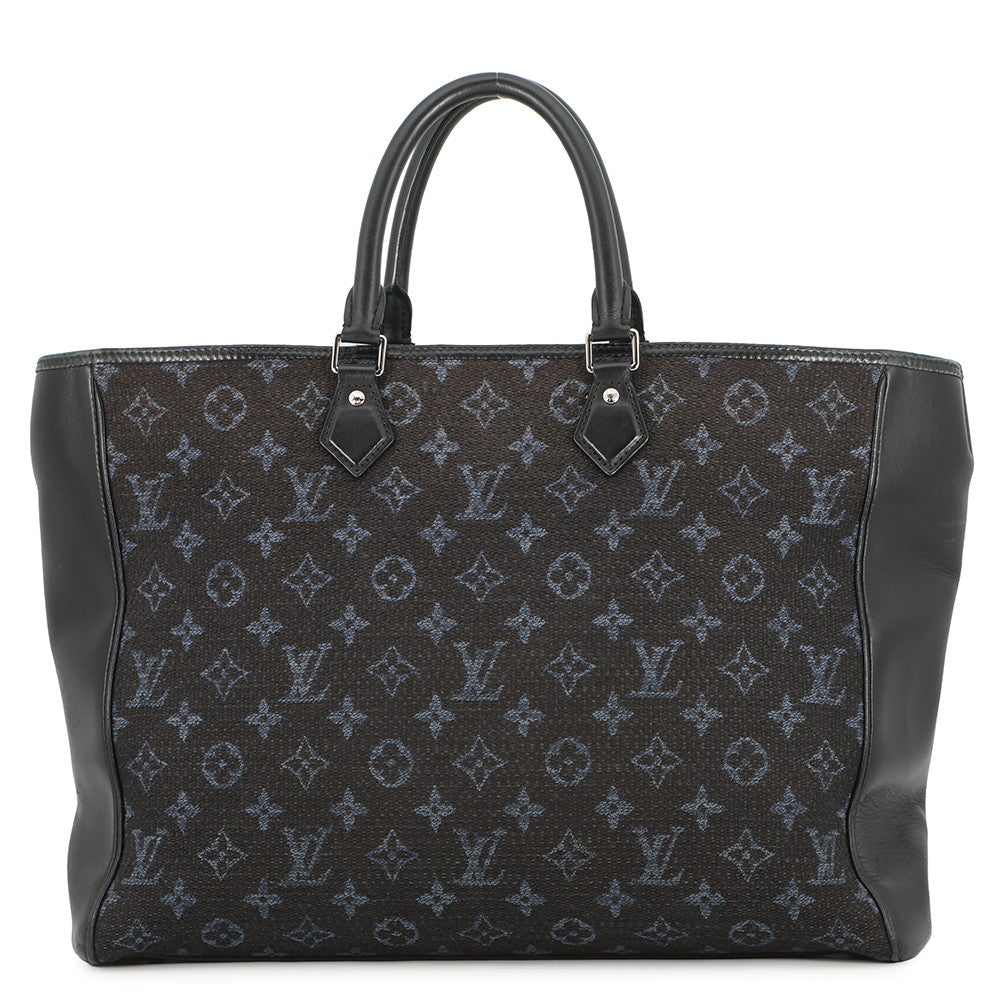 LOUIS VUITTON Grand Sac NoirM55203 Monogram・Jacquard