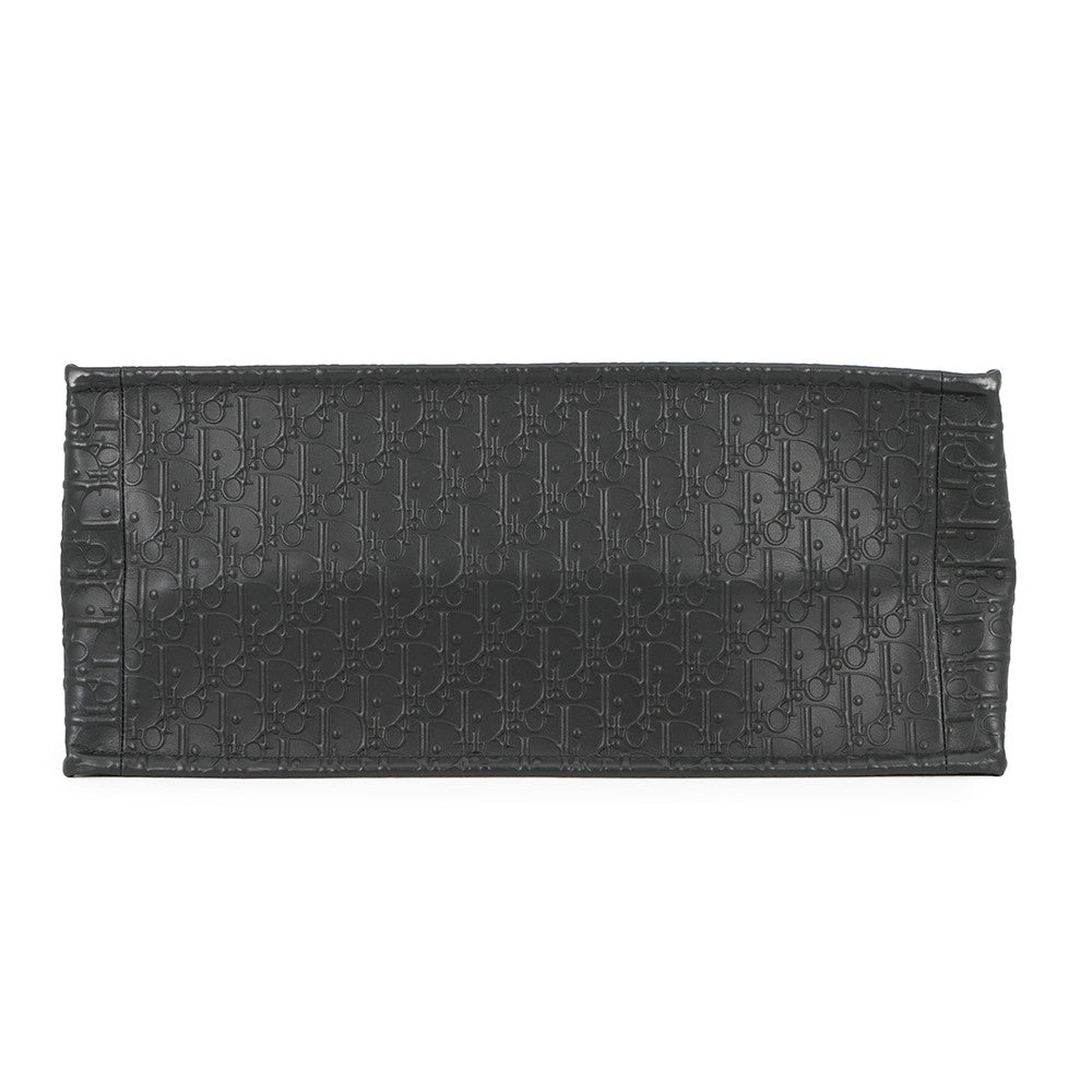 Dior Book Tote Oblique BlackM1286ZWSO_M900 Calf Leather Size Large