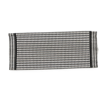 Dior Book Tote Houndstooth White/BlackM1286ZRPI_M081 Canvas Size Large