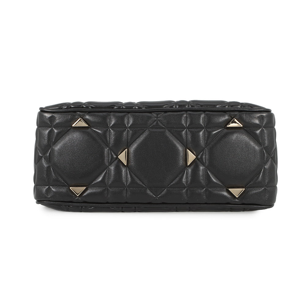 Dior Lady 95.22 2WAY Bag BlackM0699OVJX_M900 Calf Leather Size Medium