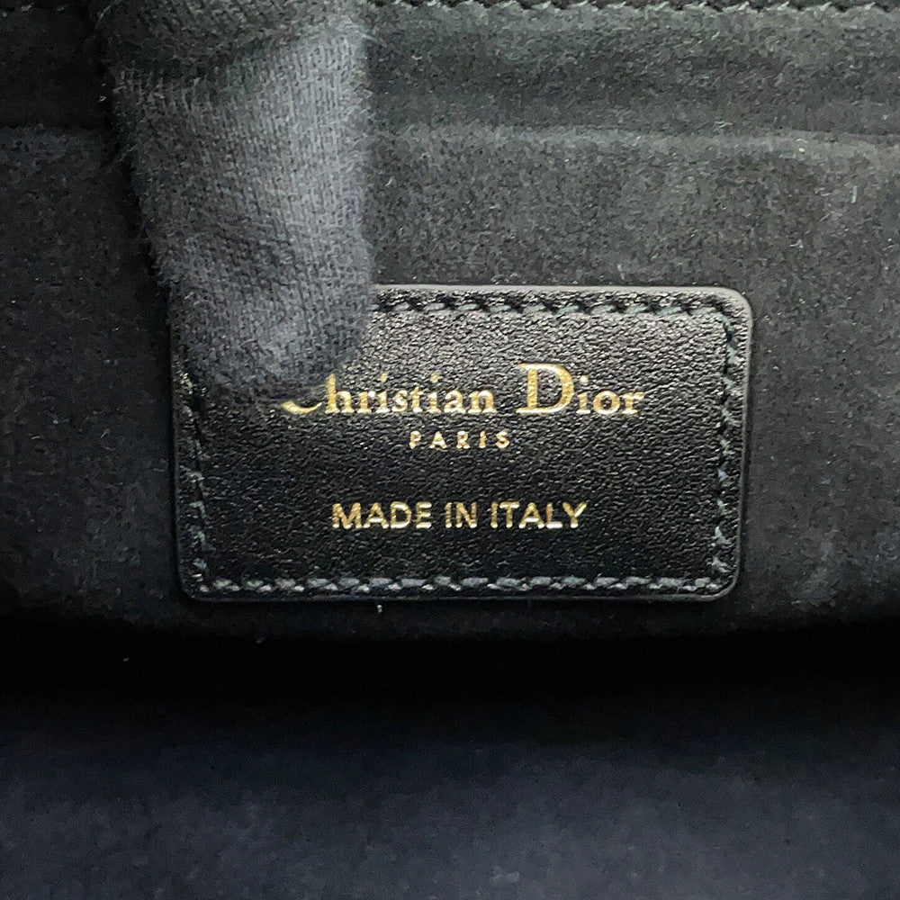 Dior Lady 95.22 2WAY Bag BlackM0699OVJX_M900 Calf Leather Size Medium