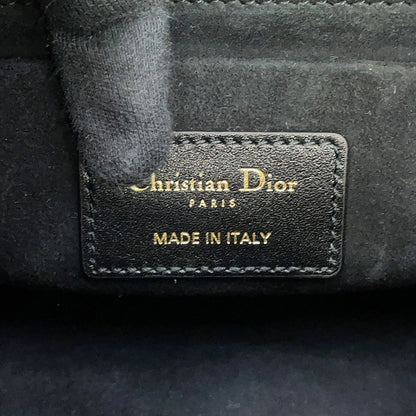 Dior Lady 95.22 2WAY Bag BlackM0699OVJX_M900 Calf Leather Size Medium