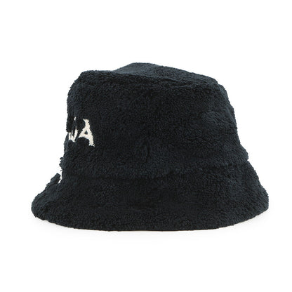 PRADA Logo Embroidery Bucket Hat Size S Black1HC137_2DX0 Polyester100%