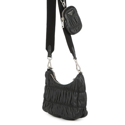 PRADA Re-edition 2005 Shoulder Bag Black1BC194 Leather