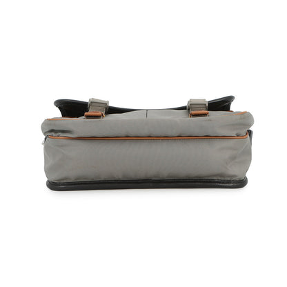 PRADA Shoulder Bag Black/Gray/Brown2VD769 Nylon Leather