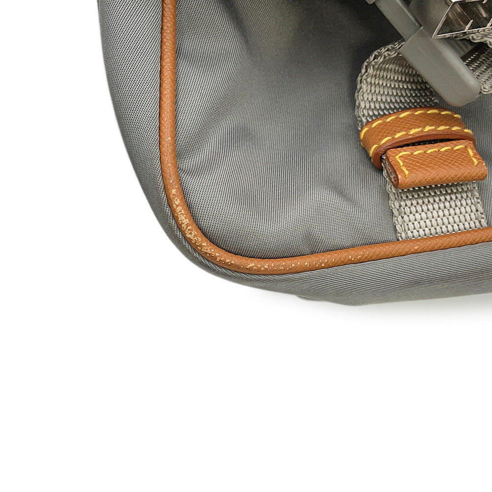 PRADA Shoulder Bag Black/Gray/Brown2VD769 Nylon Leather