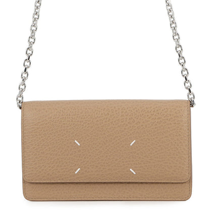 Maison Margiela Maison Margiela 4 Stitch Chain Wallet BeigeSA3UI0008P4455T2172 Leather