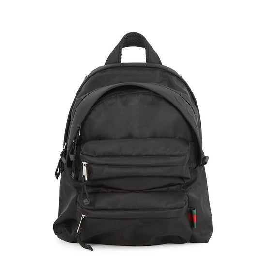 GUCCI Cherie line Backpack Black800265 Nylon Leather