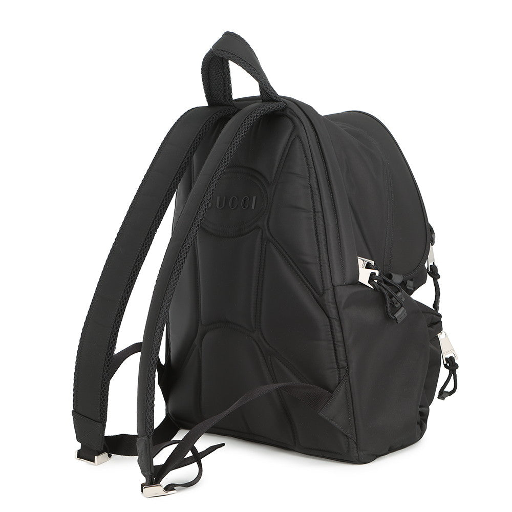 GUCCI Cherie line Backpack Black800265 Nylon Leather
