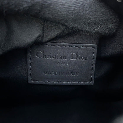 Dior Oblique Rabbit Mini Roller Kids Shoulder Bag Black/Beige/PinkM9916SNHO_M884 Canvas Leather
