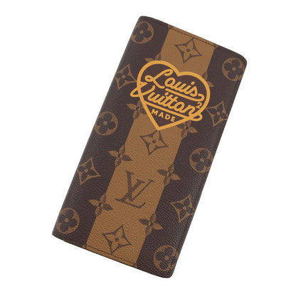 LOUIS VUITTON Portefeuille Brazza BrownM81008 Monogram stripe