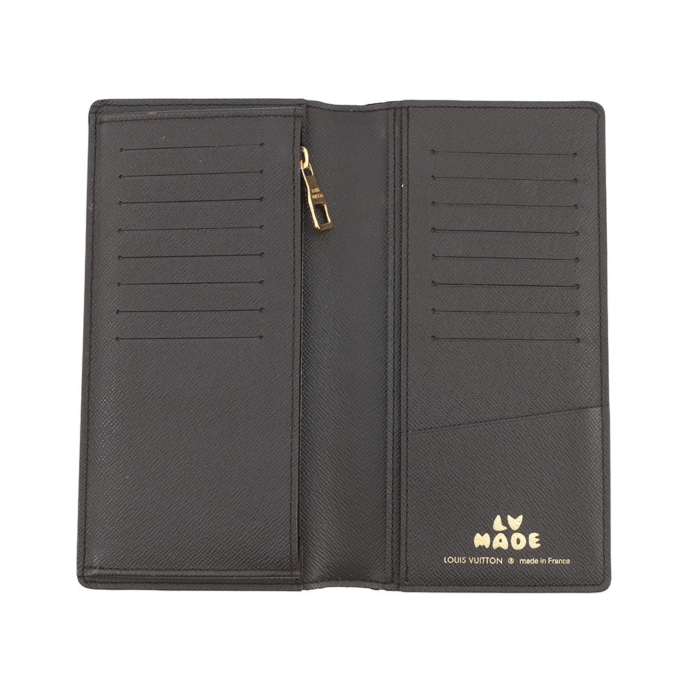 LOUIS VUITTON Portefeuille Brazza BrownM81008 Monogram stripe