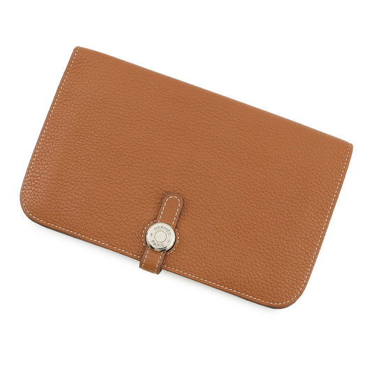 HERMES Dogon Gold Togo Leather