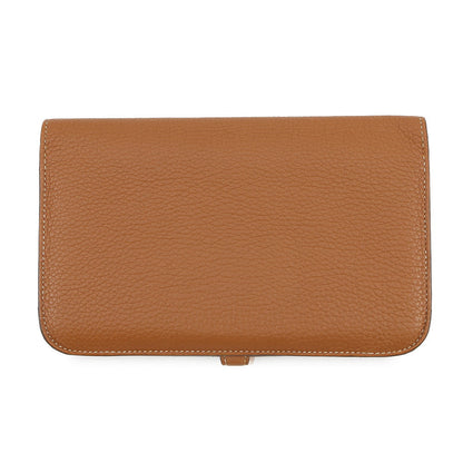 HERMES Dogon Gold Togo Leather