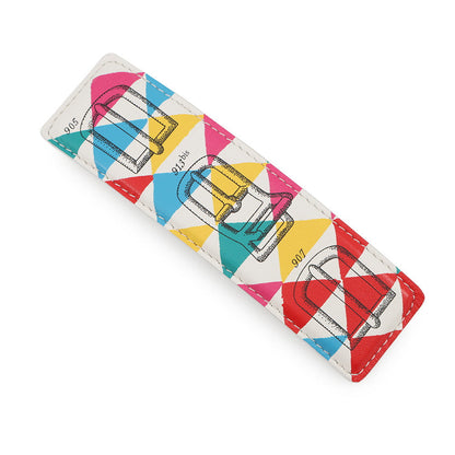 HERMES Valletta White/Multicolor Leather