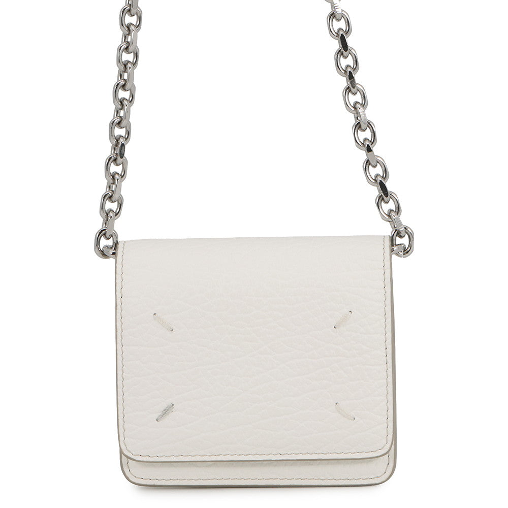 Maison Margiela Maison Margiela Chain Wallet WhiteS56UI0148P0399T1003 Leather