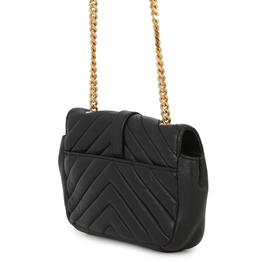 SAINT LAURENT PARIS Baby Chai ChainShoulder Bag Black399289BWT011000 Leather