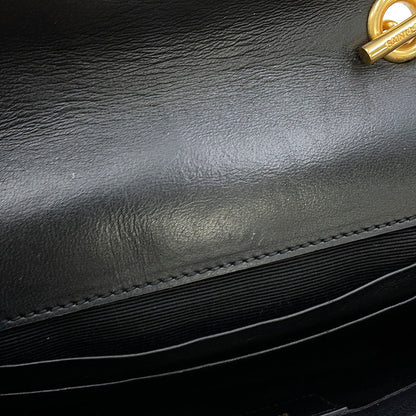 SAINT LAURENT PARIS Baby Chai ChainShoulder Bag Black399289BWT011000 Leather