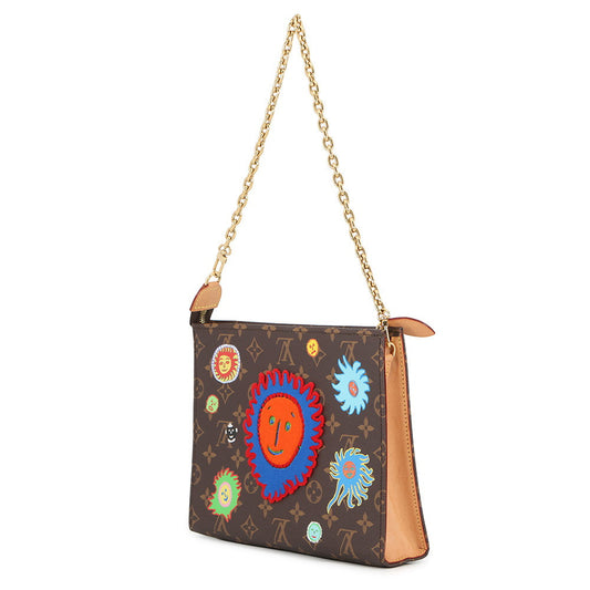 LOUIS VUITTON LVxYK Toiletry Pouch on Chain Brown/MulticolorM81982 Monogram