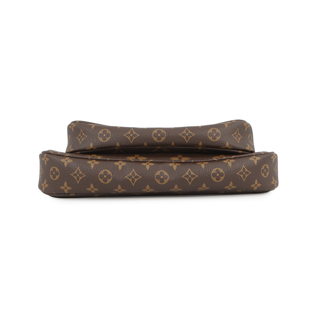 LOUIS VUITTON Multi Pochette Accessoires Rose claireM44840 Monogram