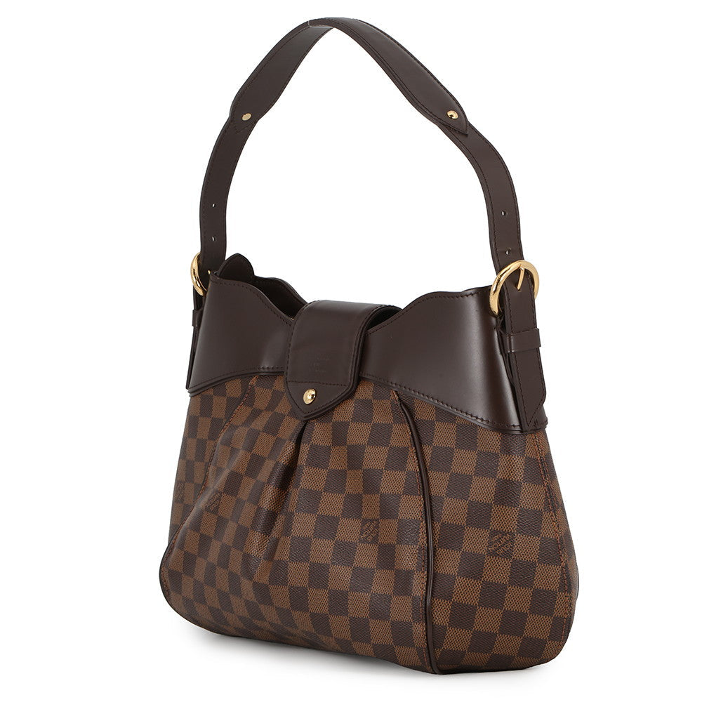 LOUIS VUITTON Sistina RedN41541 Damier Ebene Canvas Size MM