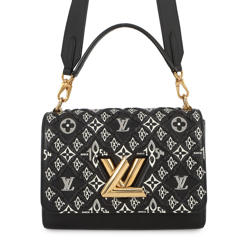 LOUIS VUITTON Twist NoirM57442 Monogram・Jacquard SINCE1854 Size MM