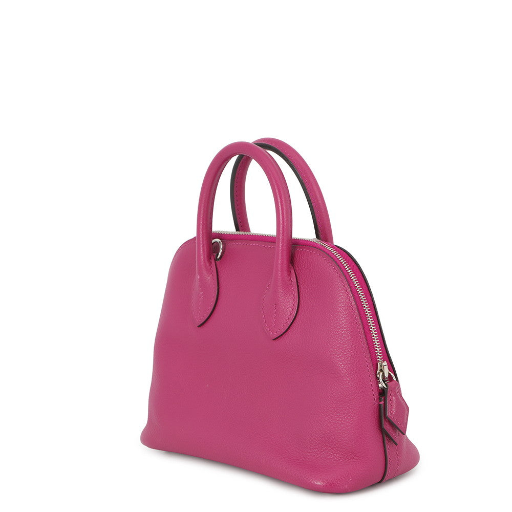 HERMES Bolide 1923 Rose Purple Evercolor Size Mini