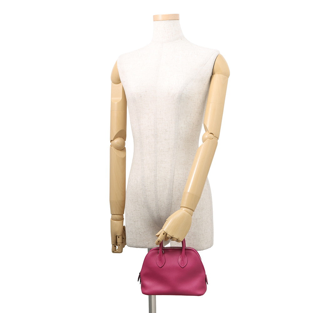 HERMES Bolide 1923 Rose Purple Evercolor Size Mini