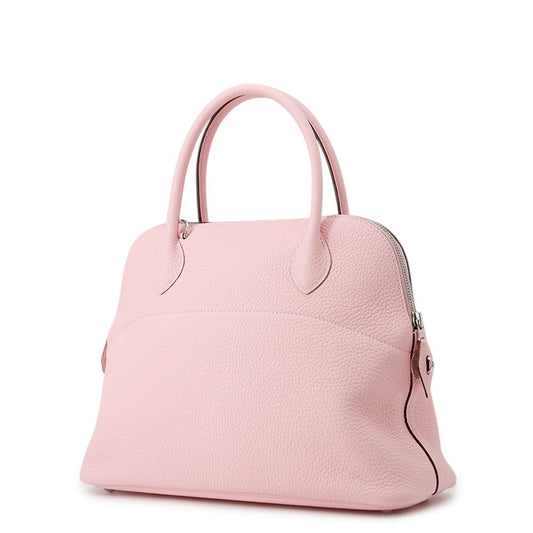 HERMES Bolide Verso Rose Sakura / Nata Taurillon Clemence Size 31